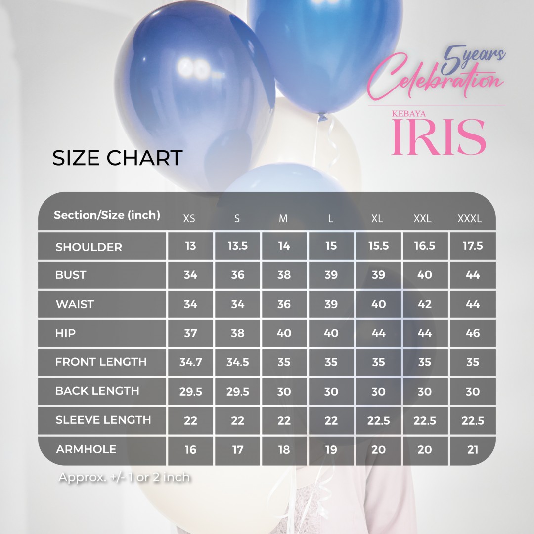 (TOP) AS-IS Kebaya Iris