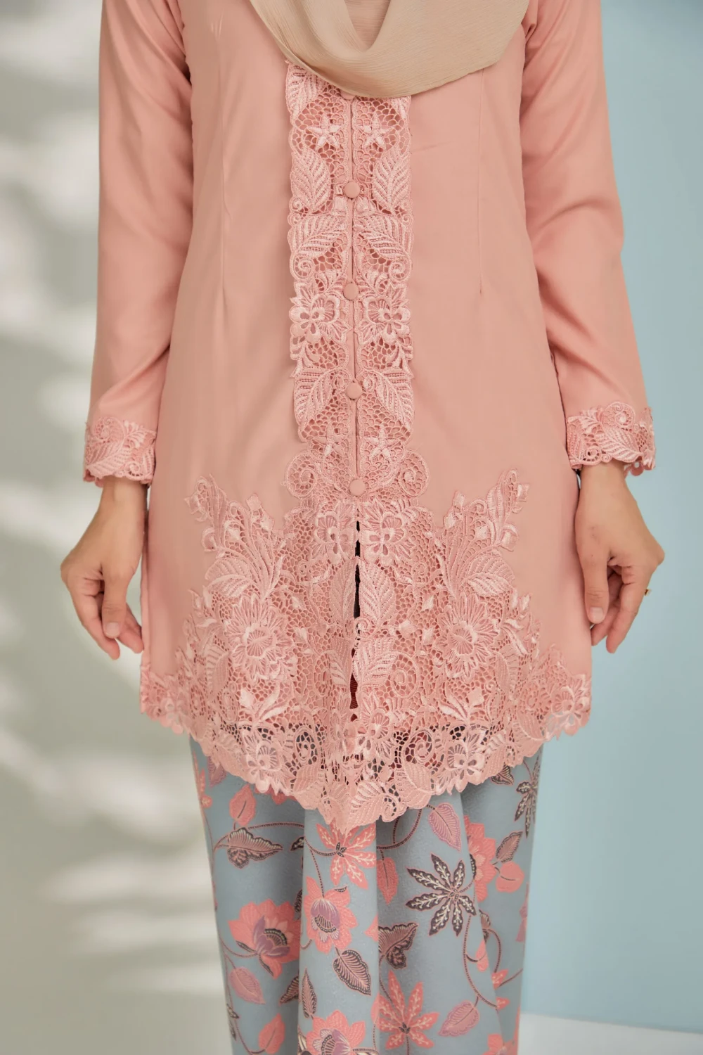 (TOP ONLY) SAFWA PEACH PINK