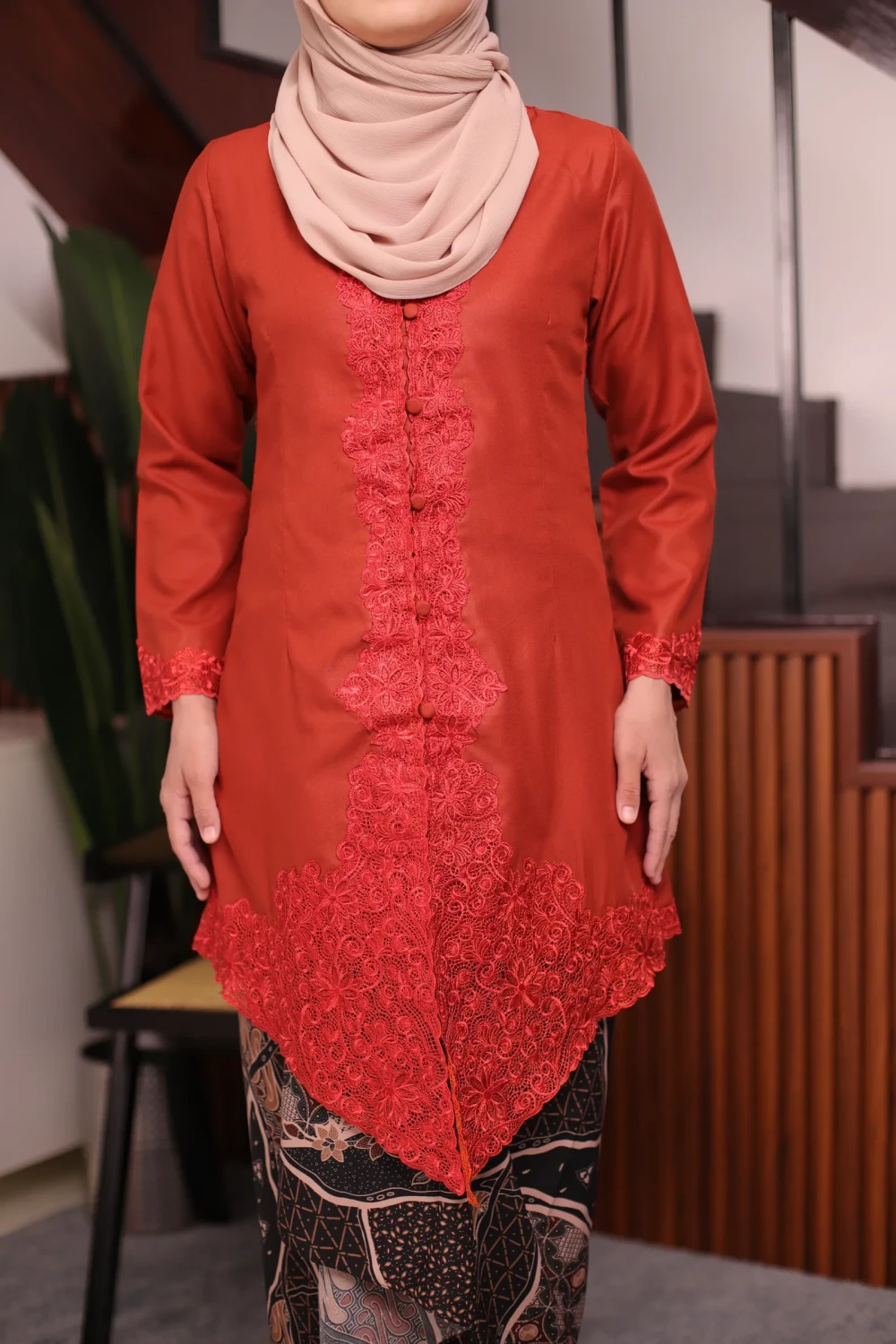 (TOP ONLY) DELARA BURNT ORANGE