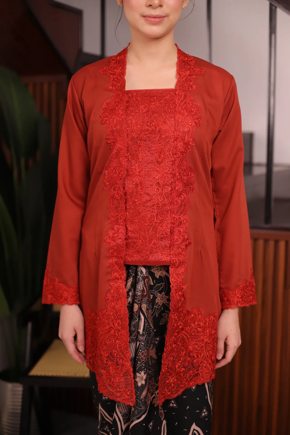 (TOP ONLY) DARINA BURNT ORANGE