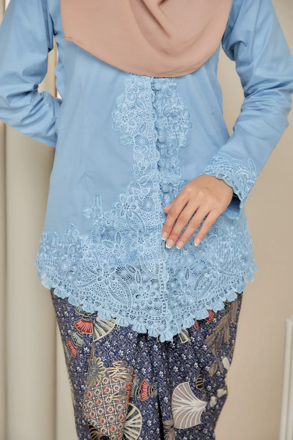 (TOP ONLY) KESUMA SKY BLUE