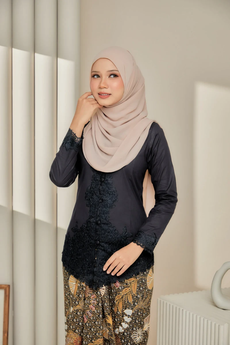 (TOP ONLY) KESUMA BLACK