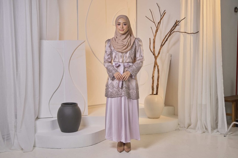 (TOP ONLY) KARISMA OUTERWEAR DUSTY PURPLE