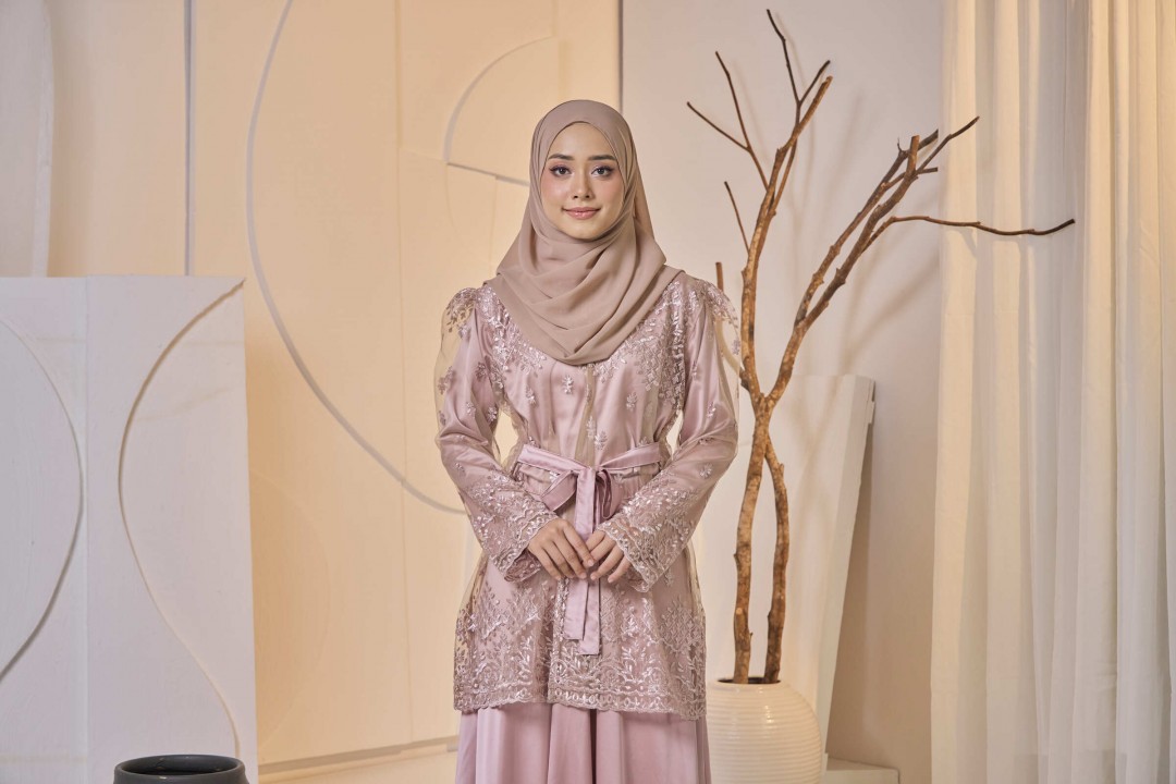 (TOP ONLY) KARISMA OUTERWEAR DUSTY PINK