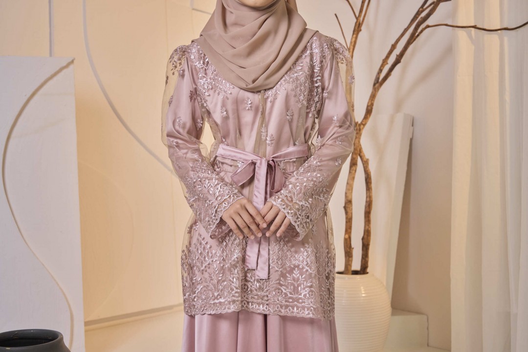 (TOP ONLY) KARISMA OUTERWEAR DUSTY PINK