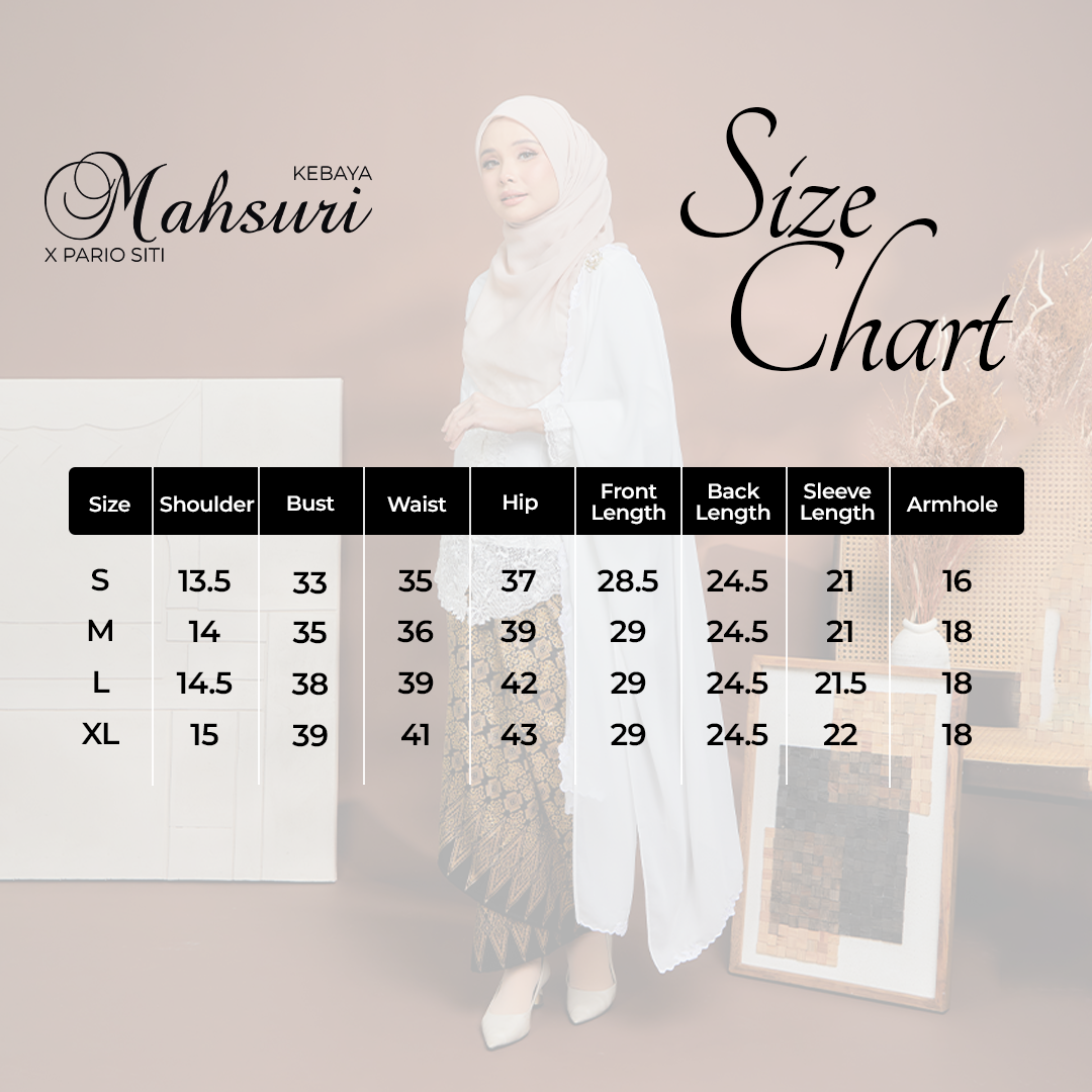 (TOP ONLY) Mahsuri Black